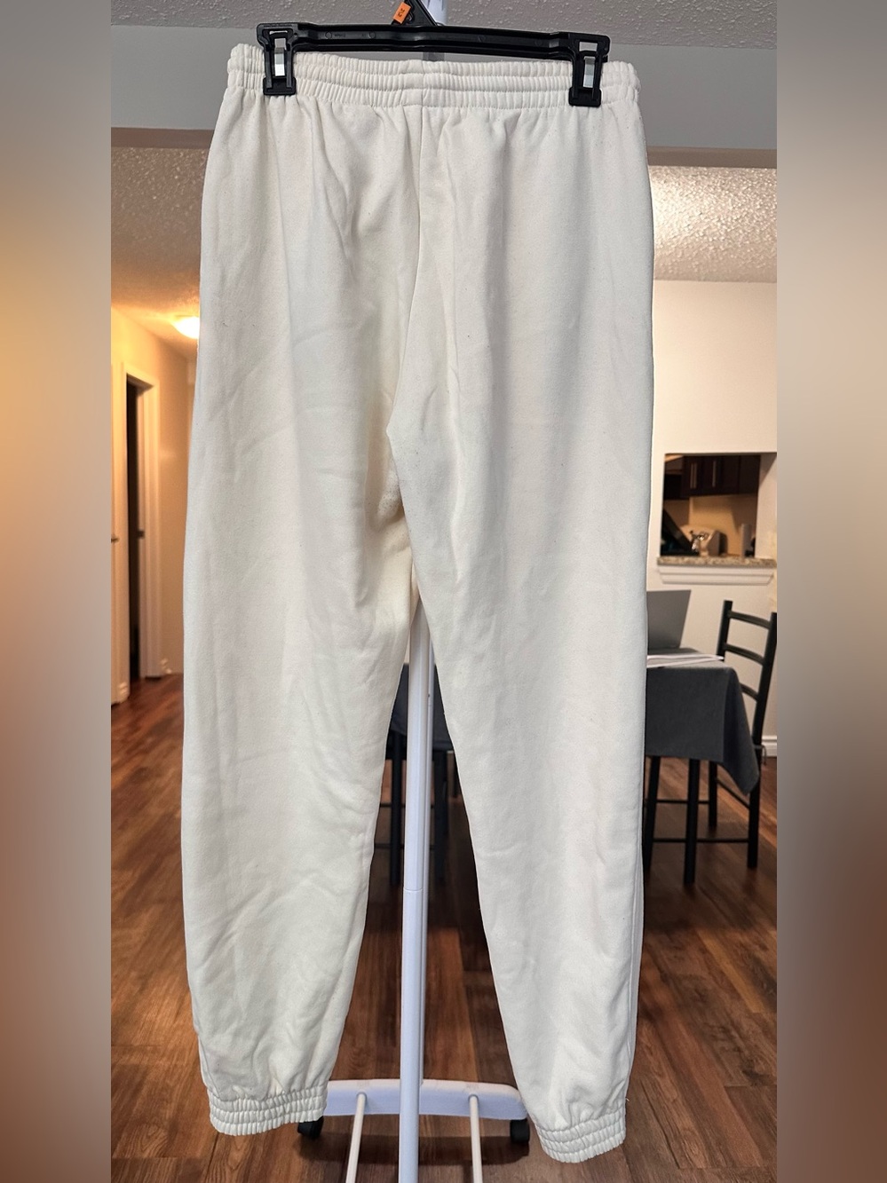 H&M Cream Drawstring Sweatpants - Picture 2 of 7